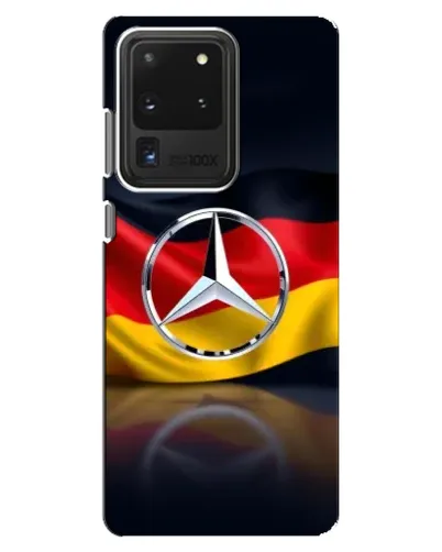 Чехол для Samsung Galaxy S20 Ultra с картинкой «Mercedes — флаг Германии»