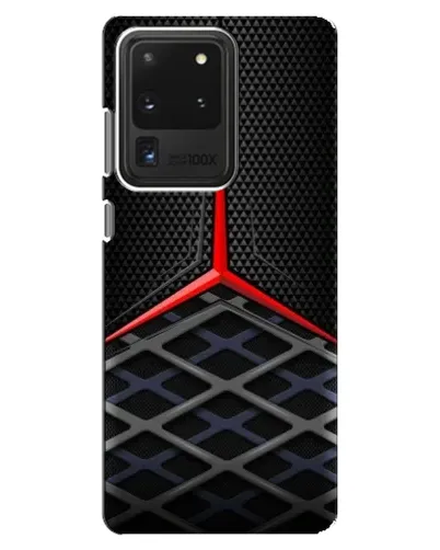 Чехол для Samsung Galaxy S20 Ultra с картинкой «Mercedes Carbon Grid»