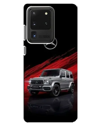 Чехол для Samsung Galaxy S20 Ultra с картинкой «Mercedes G-Class красный»