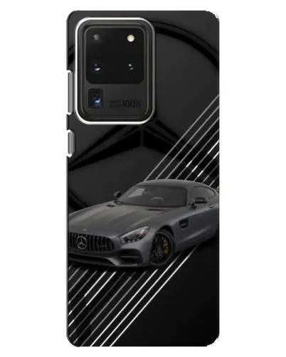 Чехол для Samsung Galaxy S20 Ultra с картинкой «Mercedes AMG — графика»