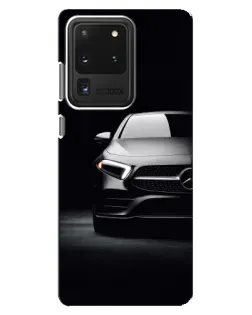 Чехол для Samsung Galaxy S20 Ultra с картинкой «Свет фар Mercedes»