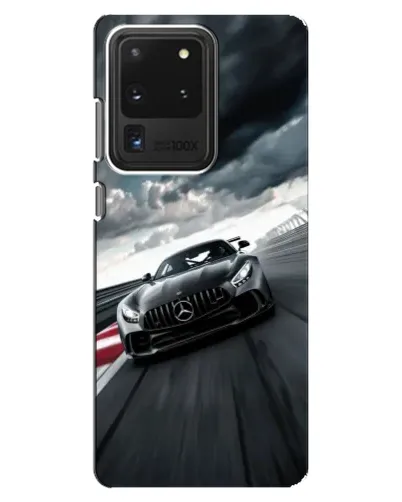 Чехол для Samsung Galaxy S20 Ultra с картинкой «Гоночный Mercedes AMG»