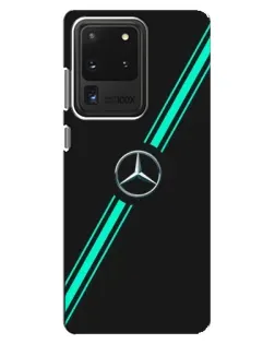 Чехол для Samsung Galaxy S20 Ultra с картинкой «Спортивные линии Mercedes»