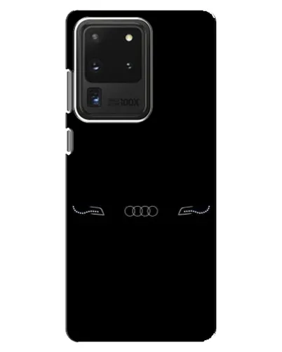 Чехол для Samsung Galaxy S20 Ultra с картинкой «Audi — световой подпись»