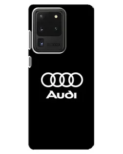 Чехол для Samsung Galaxy S20 Ultra с картинкой «Классическое лого Audi»