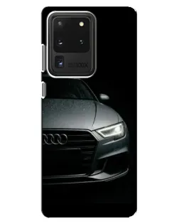 Чехол для Samsung Galaxy S20 Ultra с картинкой «Audi — детализация кузова»