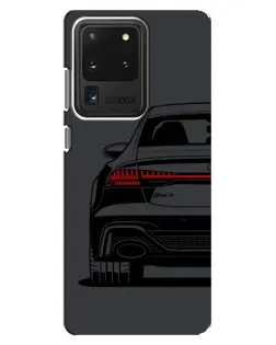Чехол для Samsung Galaxy S20 Ultra с картинкой «Задняя часть Audi — арт»