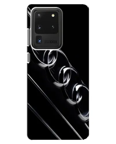 Чехол для Samsung Galaxy S20 Ultra с картинкой «Audi — абстрактные кольца»