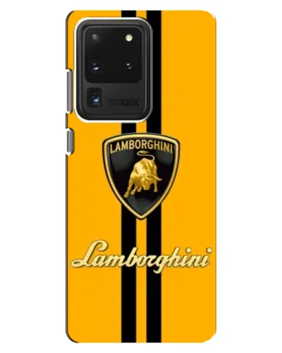 Чехол для Samsung Galaxy S20 Ultra с картинкой «Lamborghini Stripe желтый» Чехол для Samsung Galaxy S20 Ultra с картинкой «Lamborghini Stripe желтый»