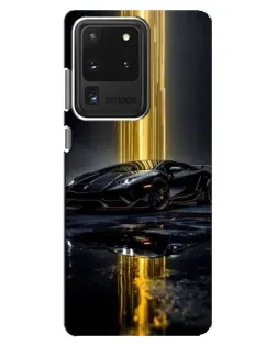 Чохол для Samsung Galaxy S20 Ultra з картинкою «Нічний Lamborghini драйв»