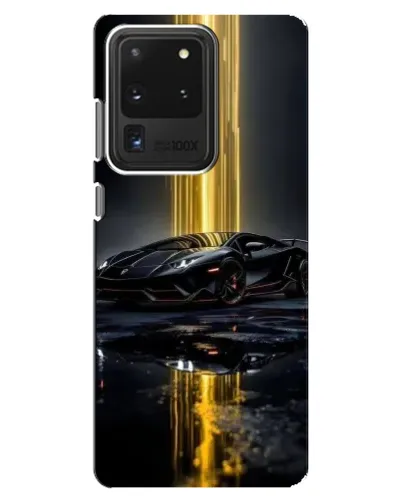 Чехол для Samsung Galaxy S20 Ultra с картинкой «Ночной Lamborghini драйв» Чехол для Samsung Galaxy S20 Ultra с картинкой «Ночной Lamborghini драйв»