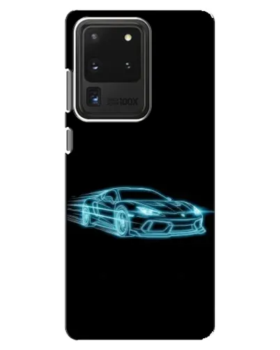Чехол для Samsung Galaxy S20 Ultra с картинкой «Неоновый контур Lamborghini» Чехол для Samsung Galaxy S20 Ultra с картинкой «Неоновый контур Lamborghini»