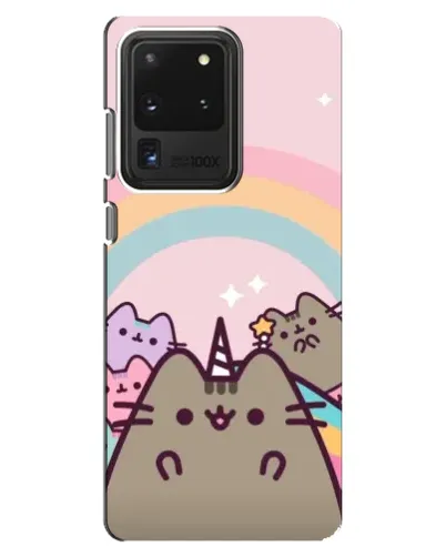Чехол для Samsung Galaxy S20 Ultra с картинкой «Единорог Pusheen»