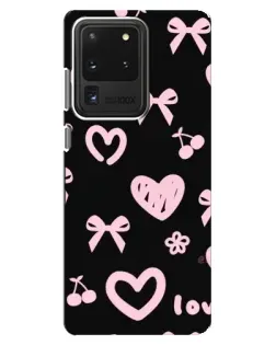 Чехол для Samsung Galaxy S20 Ultra с картинкой «Сатиновый бант»