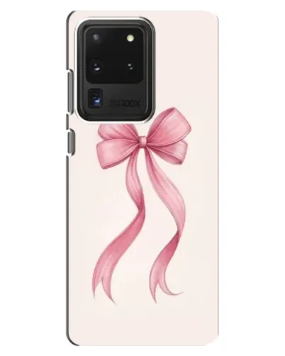 Чехол для Samsung Galaxy S20 Ultra с картинкой «Розовый бант»