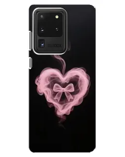 Чехол для Samsung Galaxy S20 Ultra с картинкой «Дымчатое сердце»