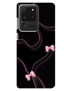 Чехол для Samsung Galaxy S20 Ultra с картинкой «Розовые ленты»