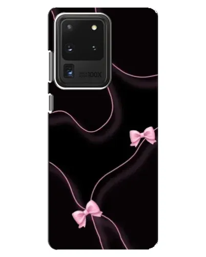 Чехол для Samsung Galaxy S20 Ultra с картинкой «Розовые ленты»