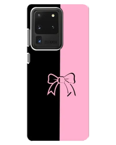Чехол для Samsung Galaxy S20 Ultra с картинкой «Половинки банта»