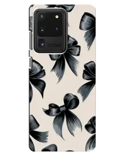 Чехол для Samsung Galaxy S20 Ultra с картинкой «Банты Coquette»