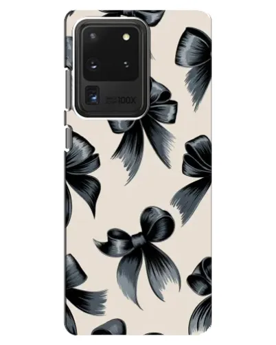 Чехол для Samsung Galaxy S20 Ultra с картинкой «Банты Coquette»