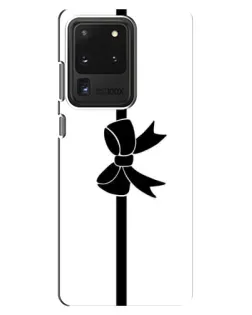 Чехол для Samsung Galaxy S20 Ultra с картинкой «Вертикальный бант»