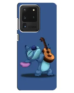 Чохол для Samsung Galaxy S20 Ultra з картинкою «Стіч з укулеле»