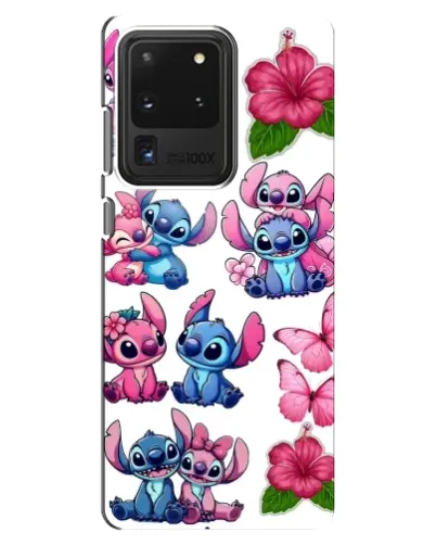 Чохол для Samsung Galaxy S20 Ultra з картинкою «Стікери Stitch та Angel»