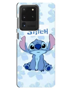 Чохол для Samsung Galaxy S20 Ultra з картинкою «Stitch серед квітів»