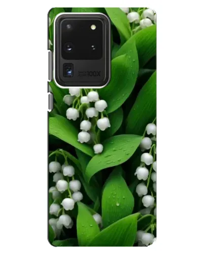 Чехол для Samsung Galaxy S20 Ultra с картинкой «Ландыши в зелени»