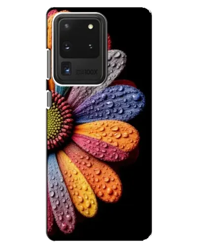 Чехол для Samsung Galaxy S20 Ultra с картинкой «Радужный цветок»