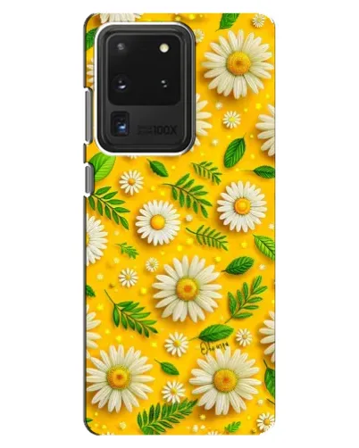 Чехол для Samsung Galaxy S20 Ultra с картинкой «Ромашковое солнце»