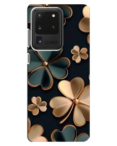 Чехол для Samsung Galaxy S20 Ultra с картинкой «Клевер в золоте»