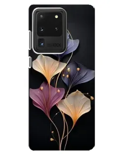 Чехол для Samsung Galaxy S20 Ultra с картинкой «Лиловые цветы грации»