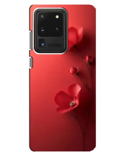 Чехол для Samsung Galaxy S20 Ultra с картинкой «Маковые соцветия»