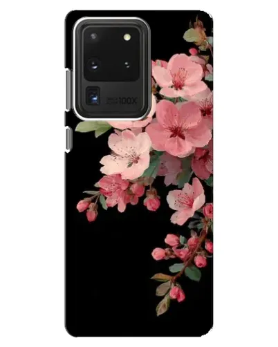 Чехол для Samsung Galaxy S20 Ultra с картинкой «Розовая ветка сакуры»