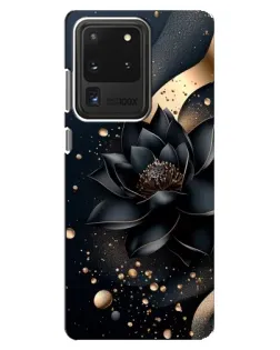 Чехол для Samsung Galaxy S20 Ultra с картинкой «Черный лотос»