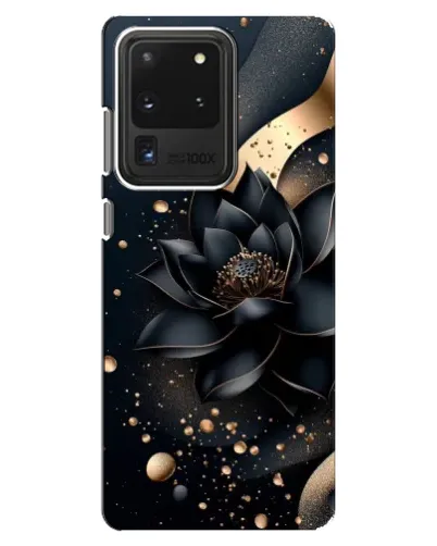 Чехол для Samsung Galaxy S20 Ultra с картинкой «Черный лотос»