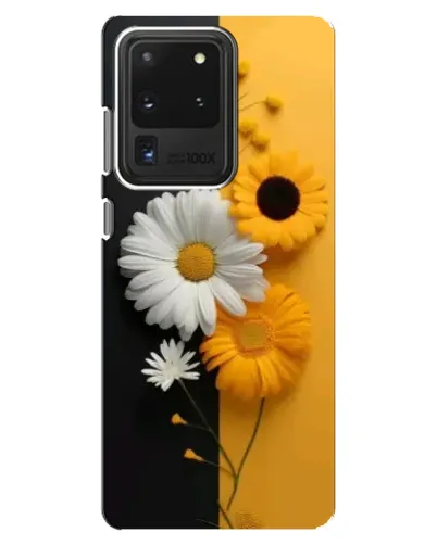 Чехол для Samsung Galaxy S20 Ultra с картинкой «Подсолнух и ромашка»