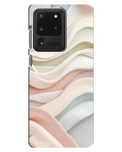 Чехол для Samsung Galaxy S20 Ultra с картинкой «Пастельные нежные волны»