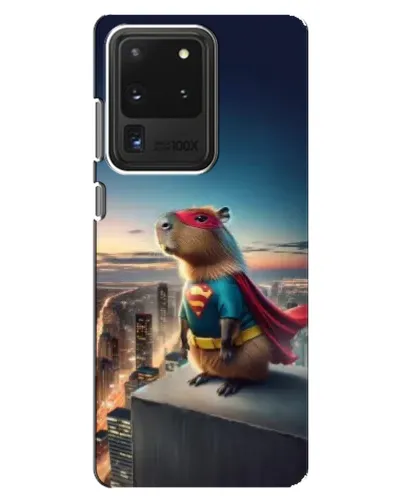 Чохол для Samsung Galaxy S20 Ultra з картинкою «Капі-мен супергерой»