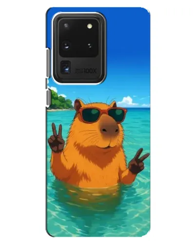 Чохол для Samsung Galaxy S20 Ultra з картинкою «Морська капібара»