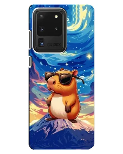 Чохол для Samsung Galaxy S20 Ultra з картинкою «Капібара Ван Гога»