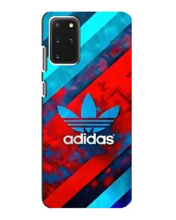 Чехол для Samsung Galaxy S20 с картинкой «Абстракция Adidas»