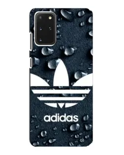 Чехол для Samsung Galaxy S20 с картинкой «Adidas Trefoil Blue»