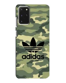 Чехол для Samsung Galaxy S20 с картинкой «Милитари стиль Adidas»
