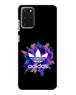Чехол для Samsung Galaxy S20 с картинкой «Взрыв красок Adidas»