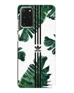 Чехол для Samsung Galaxy S20 с картинкой «Пальмовые листья адидас»