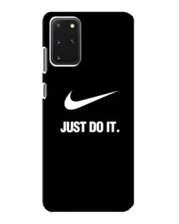 Чехол для Samsung Galaxy S20 с картинкой «Классический принт Nike»