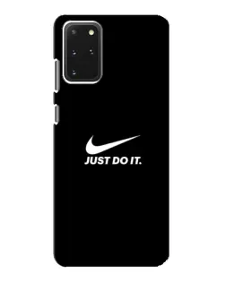 Чехол для Samsung Galaxy S20 с картинкой «Минимализм от Nike»